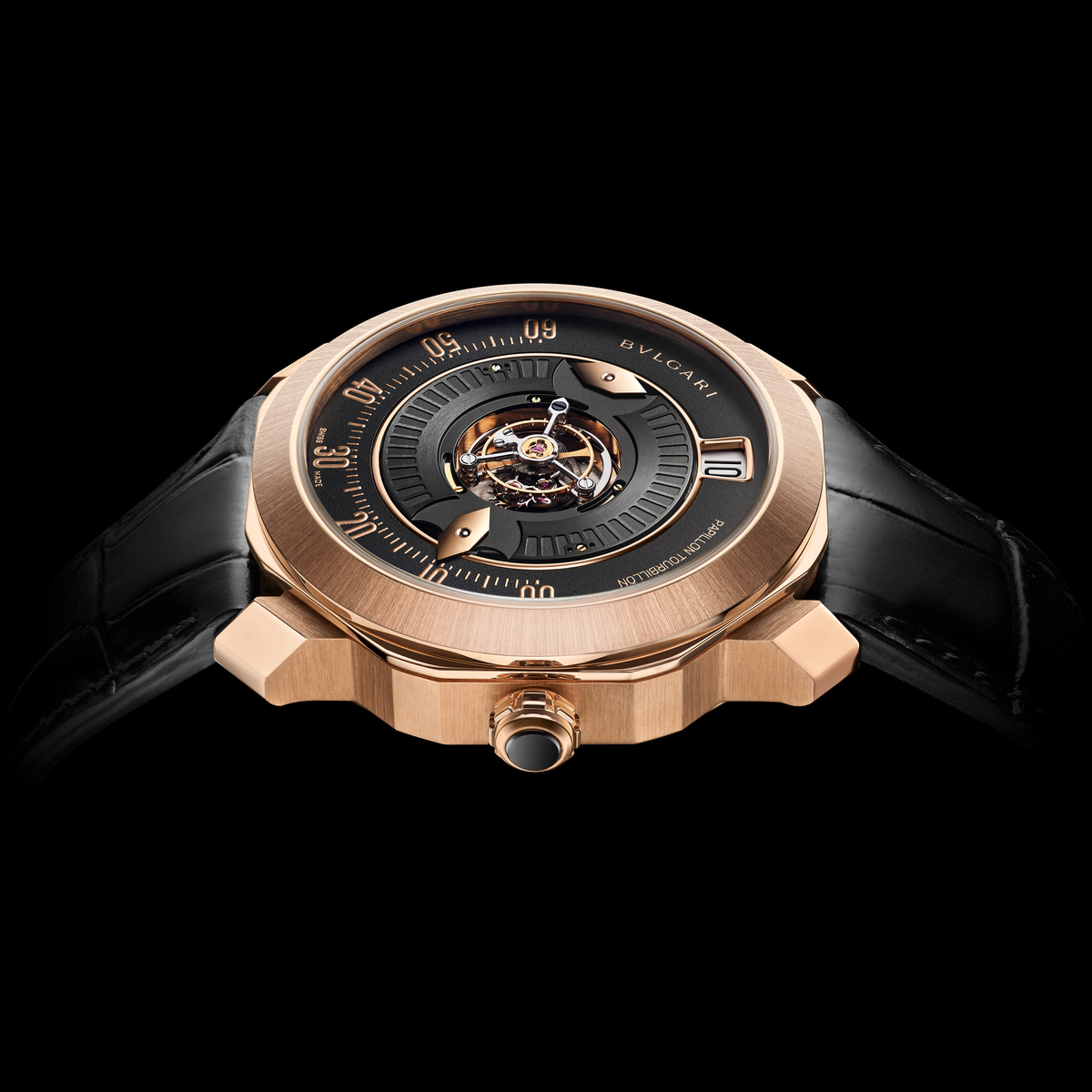 Octo Roma Papillon Tourbillon Central