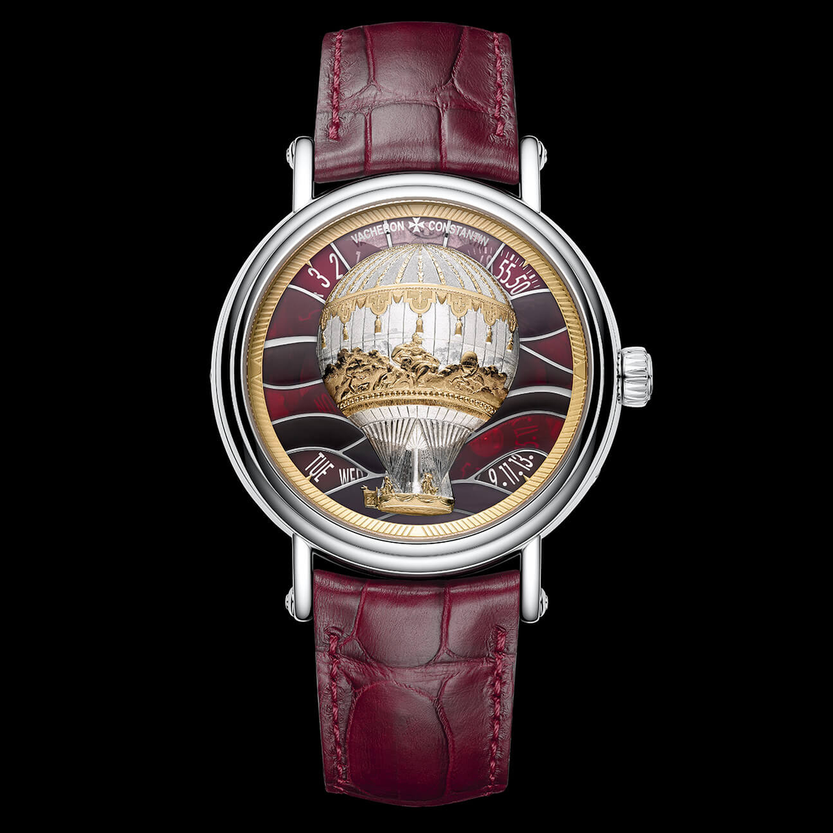 Métiers d'Art Les Aérostiers Bordeaux 1784 © Vacheron Constantin