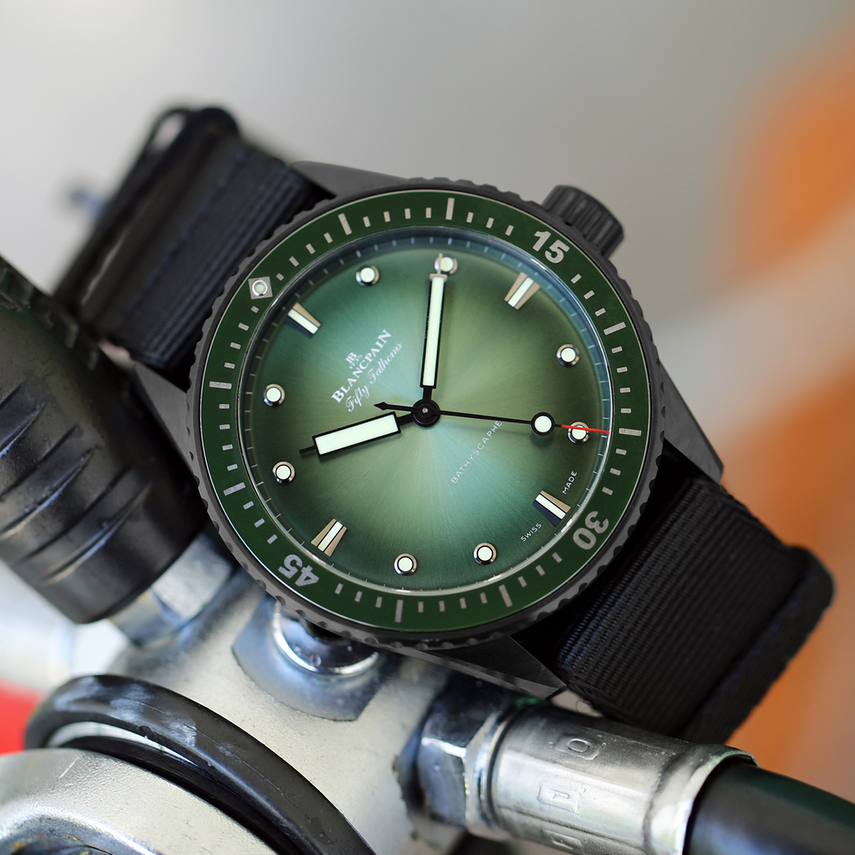 Fifty Fathoms Bathyscaphe Mokarran Limited Edition © Blancpain