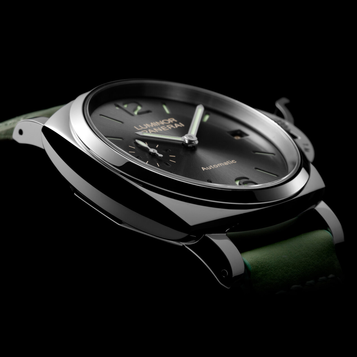 Luminor Due 3 Days Automatic Acciaio — 38 mm