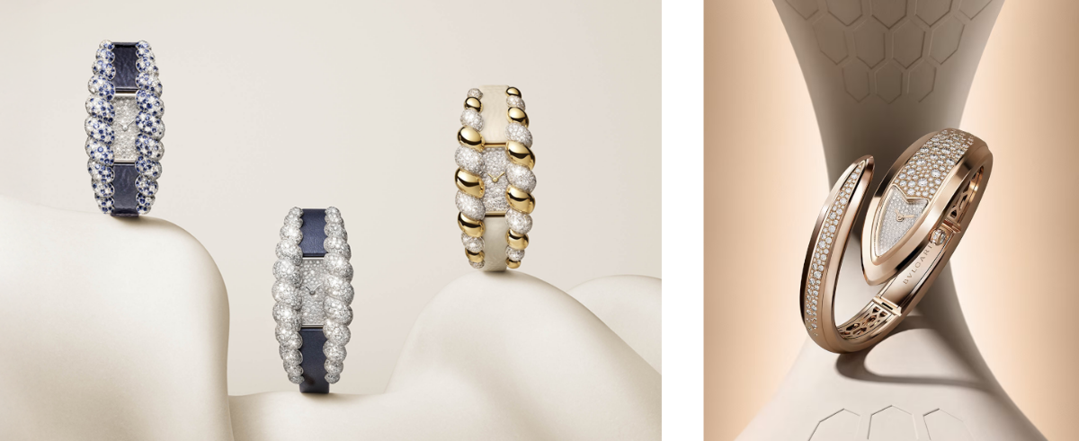 Cartier Tressage, Bulgari Serpenti Aeterna