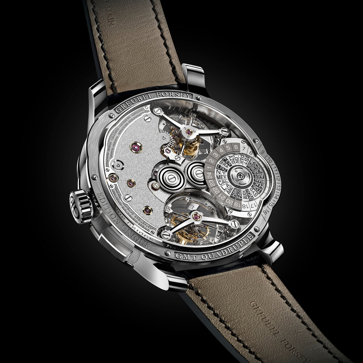 GMT Quadruple Tourbillon