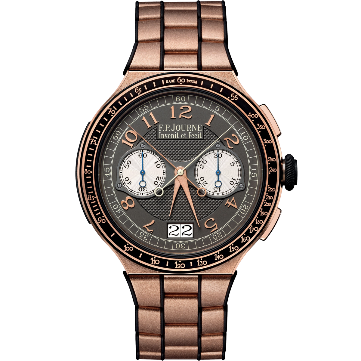 LineSport Chronographe Monopoussoir Rattrapante