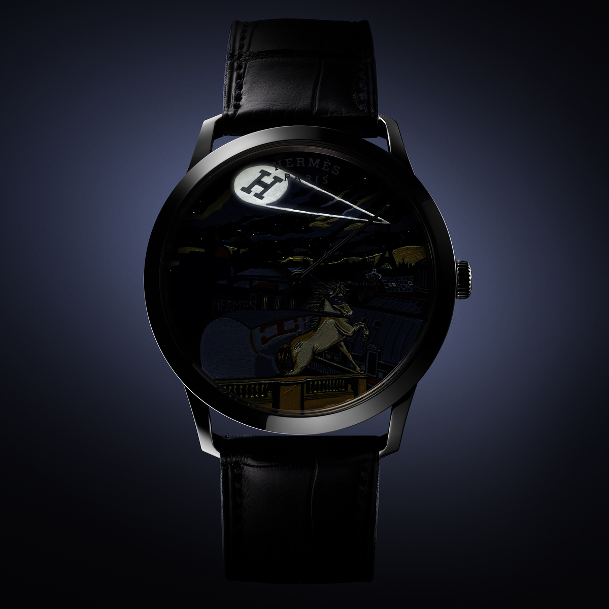 Slim d'Hermès Minuit au Faubourg