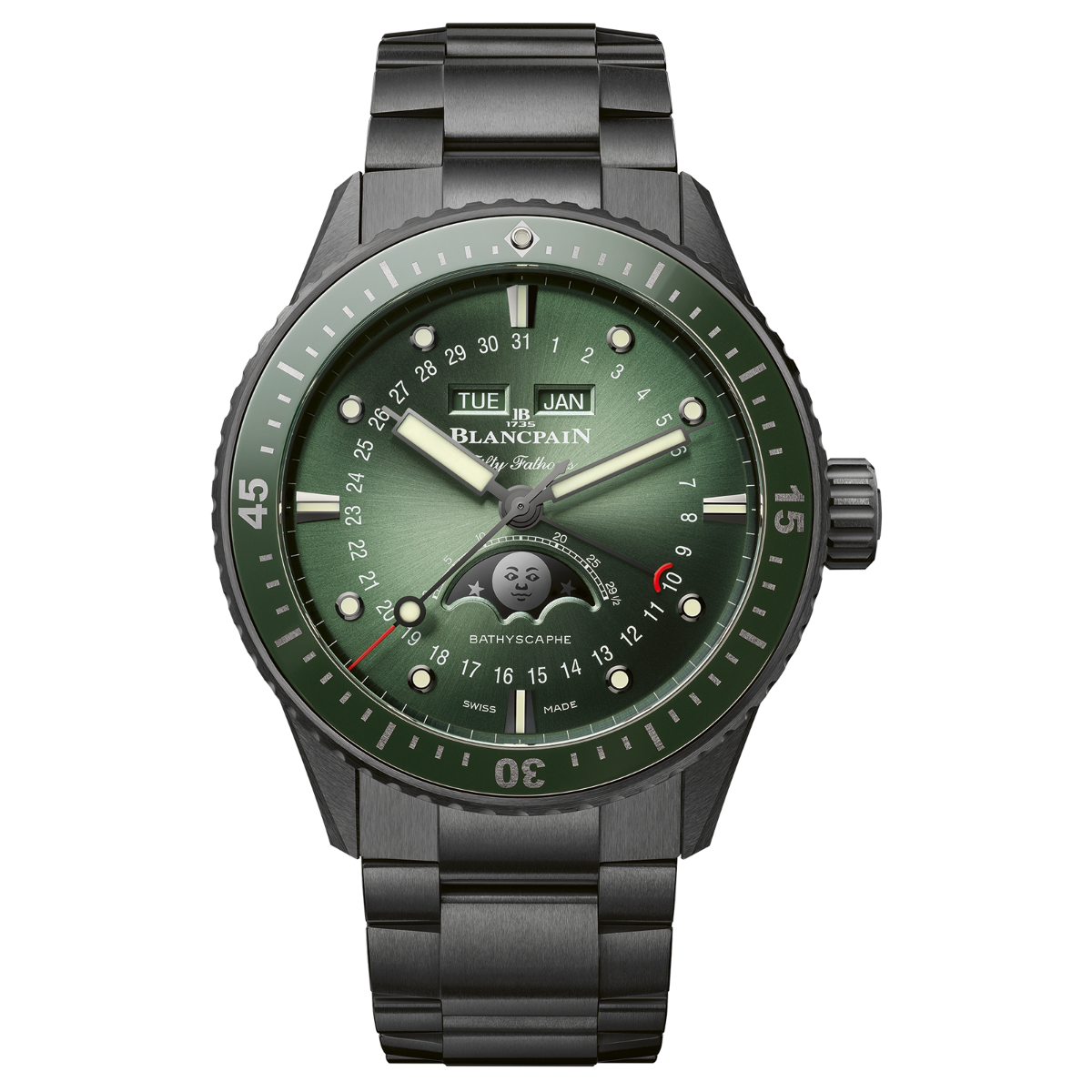 Novelties 2024_Blancpain Fifty Fathoms Bathyscaphe Quantième Complet Phases de Lune