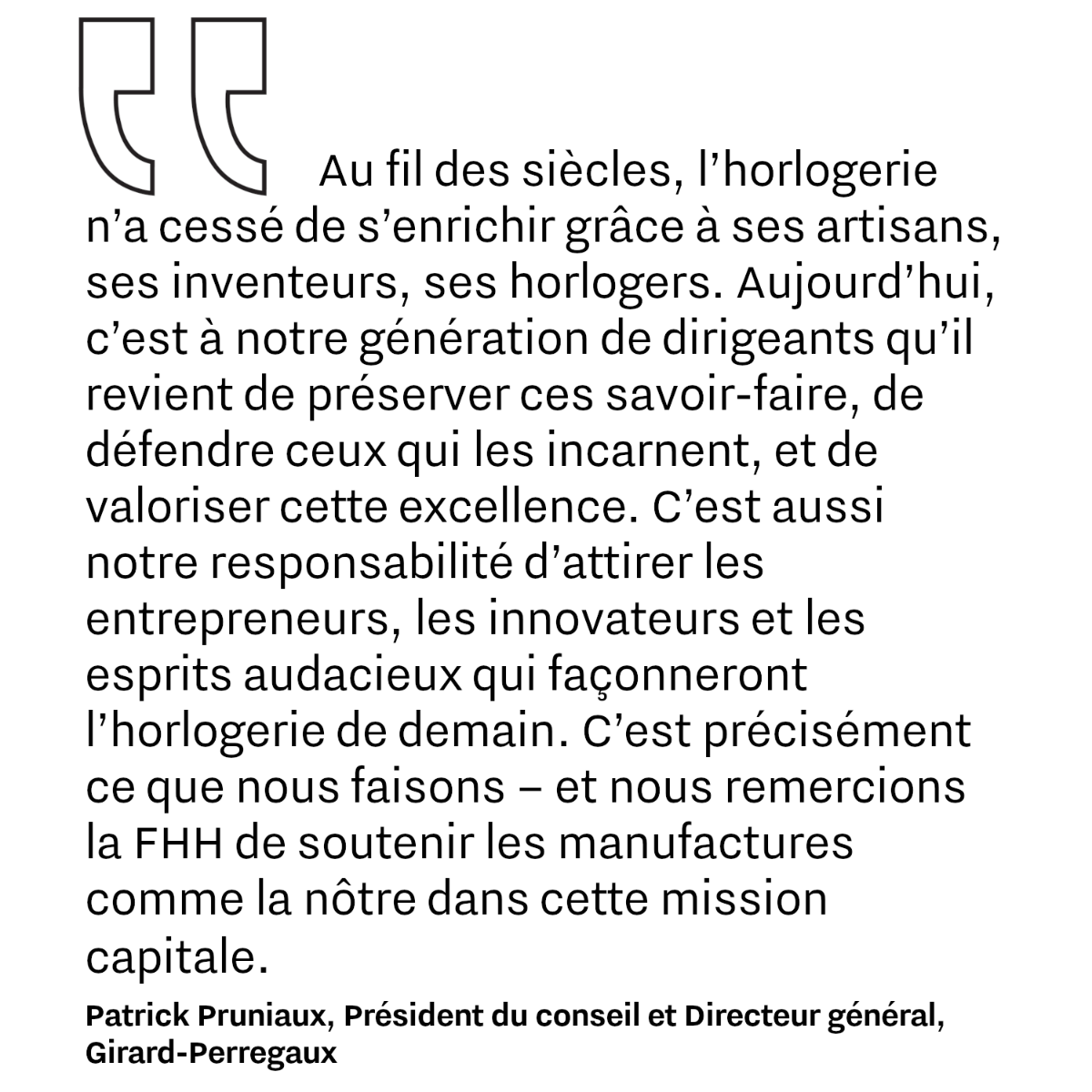 20 ans citation Patrick Pruniaux