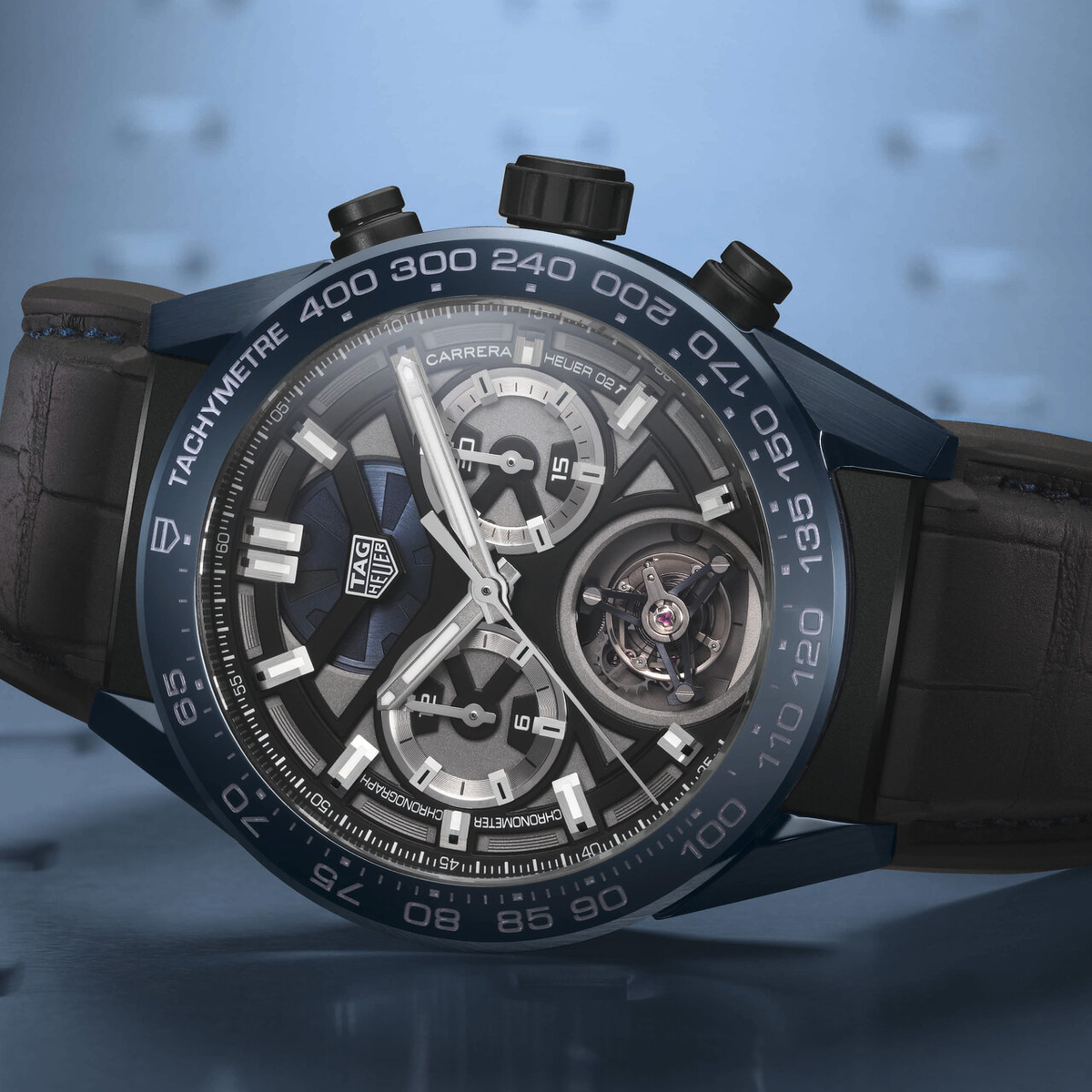 Carrera "Tête de Vipère" Chronograph Tourbillon Chronometer