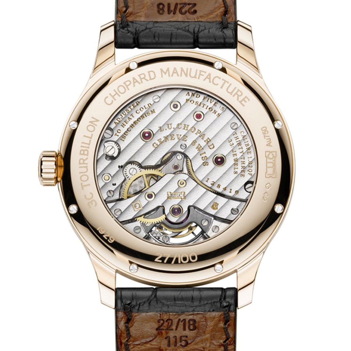 L.U.C Triple Certification Tourbillon ©Chopard 