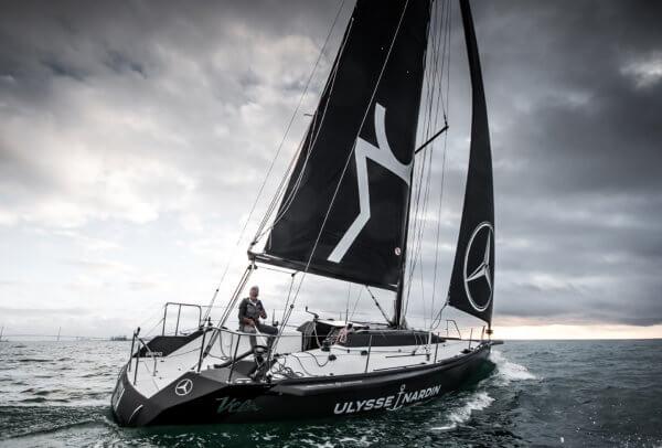 Dan Lenard on the Ulysse Nardin sailboat © Tom van Oossanen
