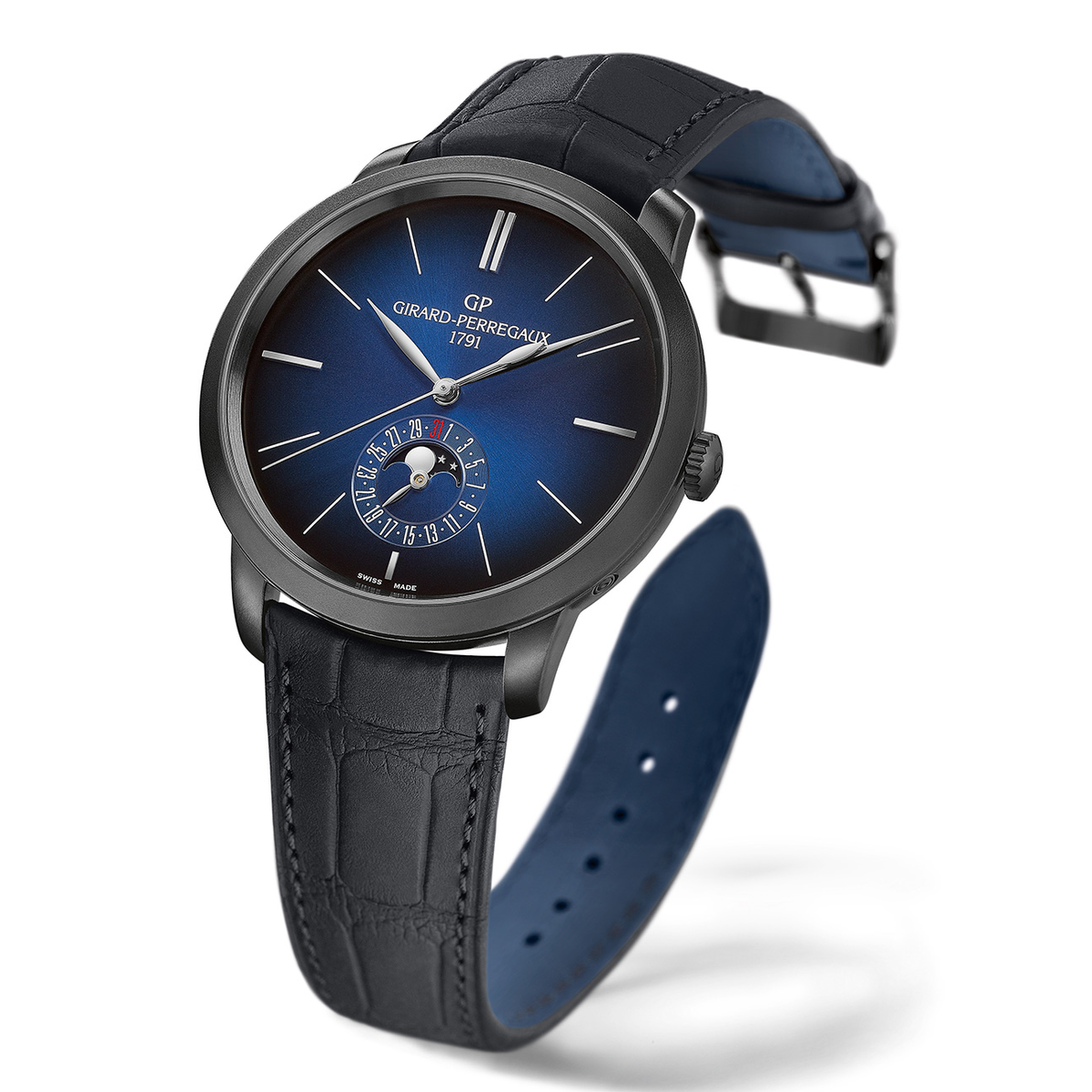 1966 Blue Moon © Girard-Perregaux