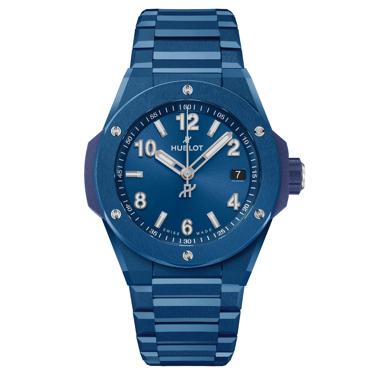 Novelties 2024_Hublot Big Bang Integrated Time Only (blue ceramic)