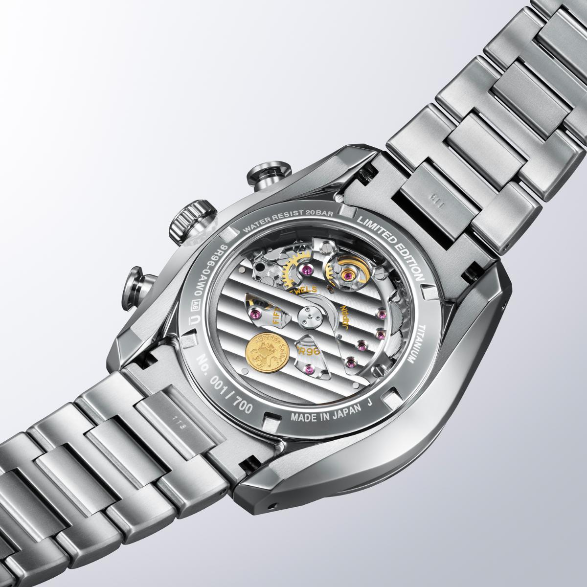 Grand Seiko Sport Collection Caliber 9R  20th Anniversary Limited Edition _caseback