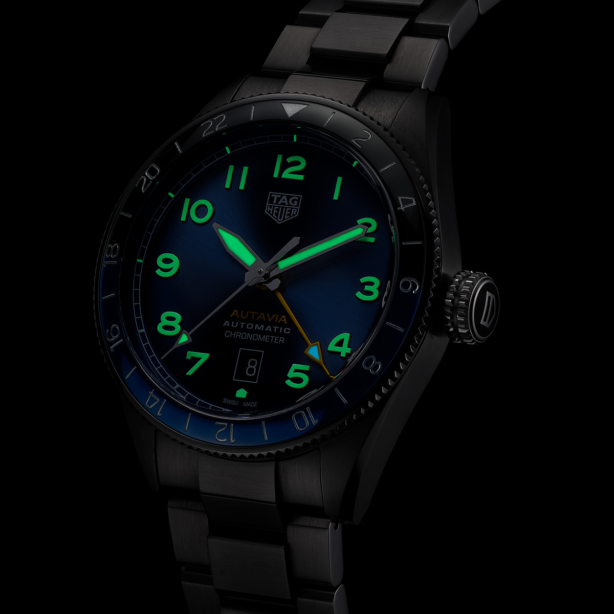 Autavia 60th Anniversary GMT 3 Hands