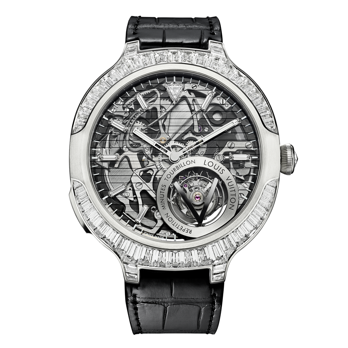 Voyager Minute Repeater Flying Tourbillon Paved