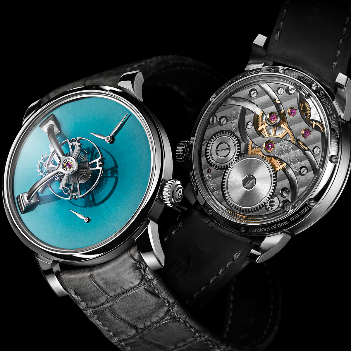 LM101 Aqua Blue © H. Moser & Cie / MB&F