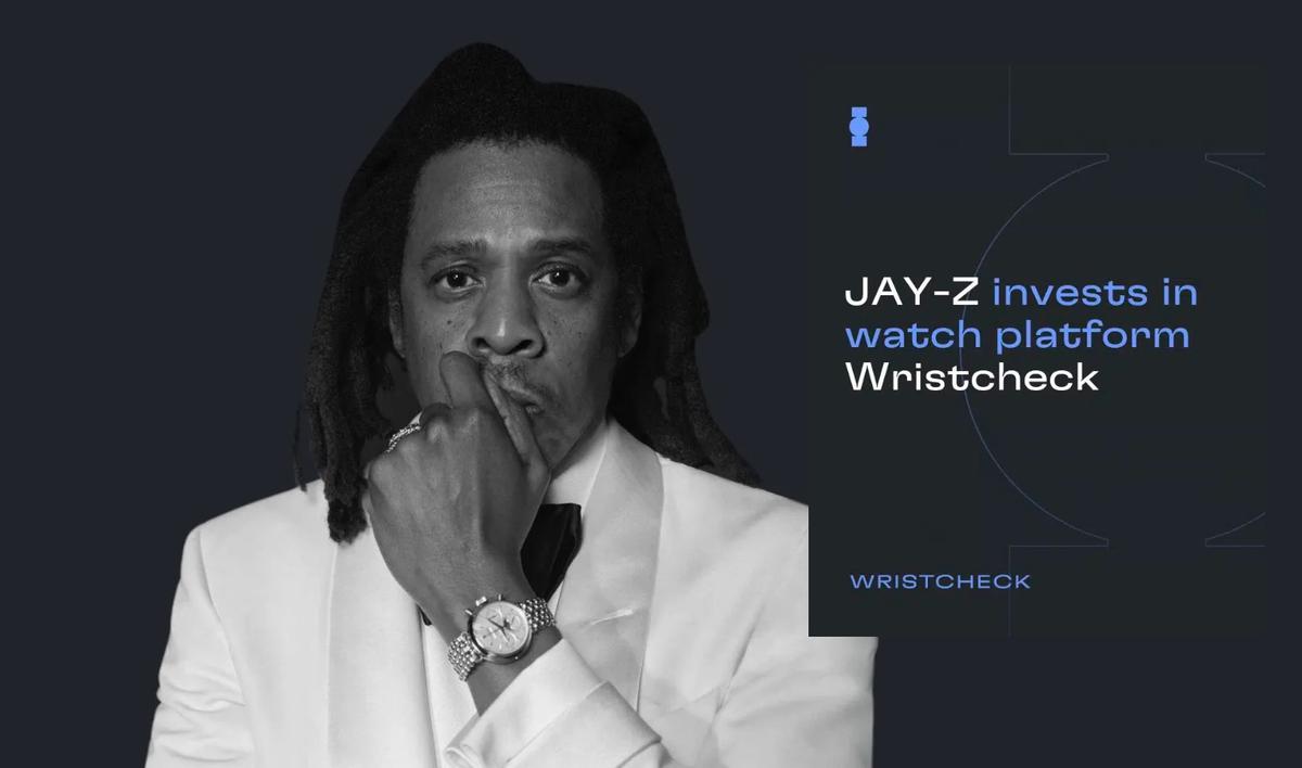 JayZ investing in Wristcheck platform
