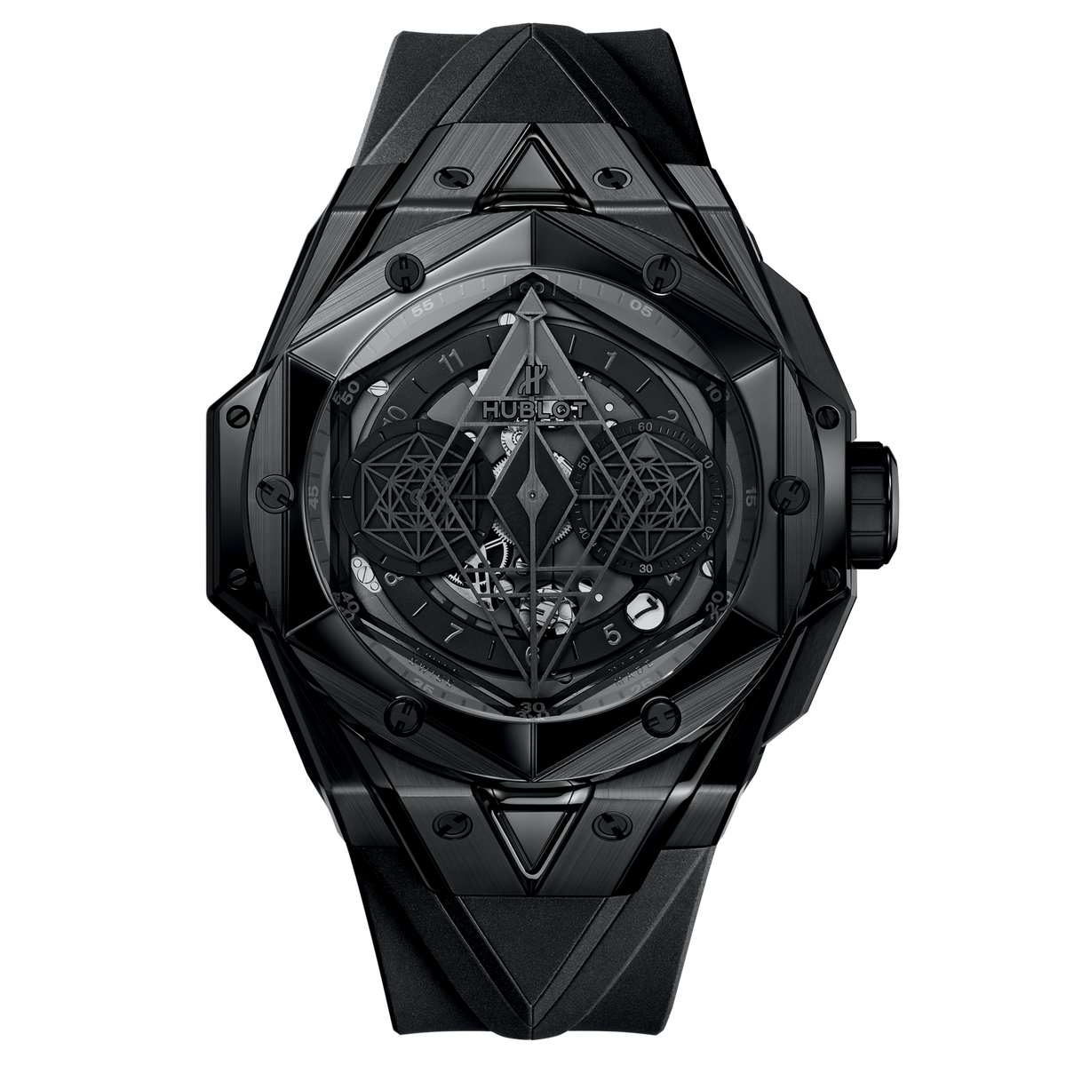 Big Bang Unico Sang Bleu II All Black