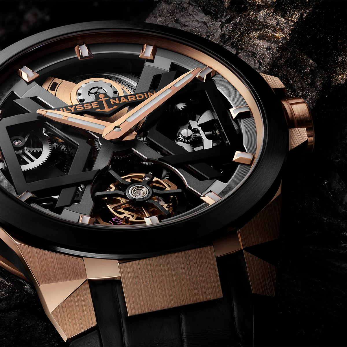 Blast rose gold © Ulysse Nardin