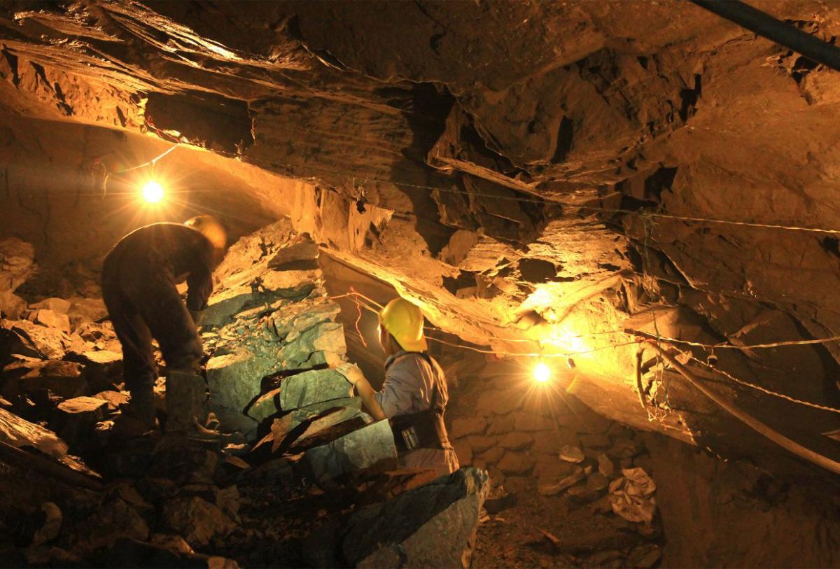 Mine interior in Coodmilla