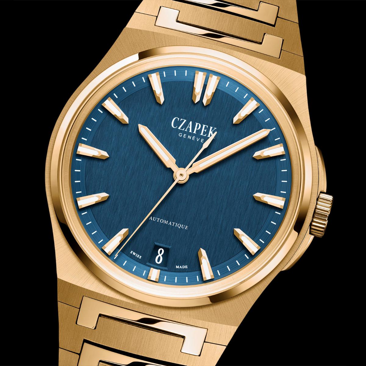 Novelties 2024_Czapek Antarctique Mount Erebus Deep Blue front