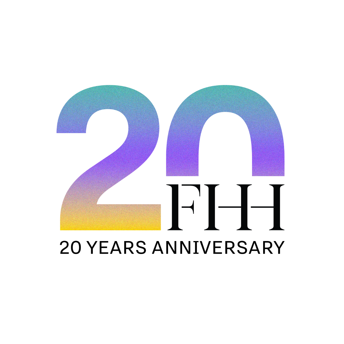 FHH 20th anniversary logo_WH