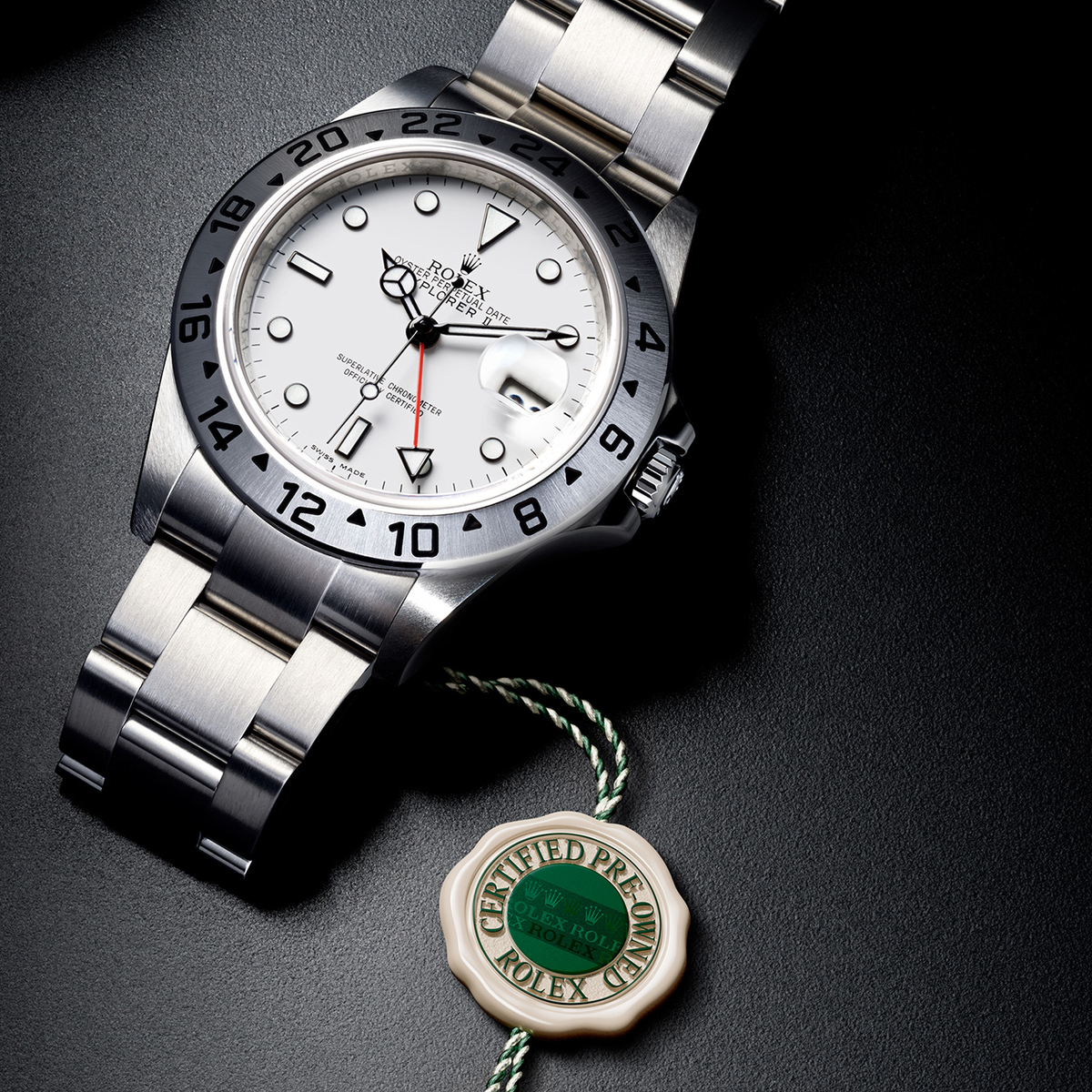 The Certified Pre-Owned programme concerns all second-hand Rolex watches, provided they are at least three years old.