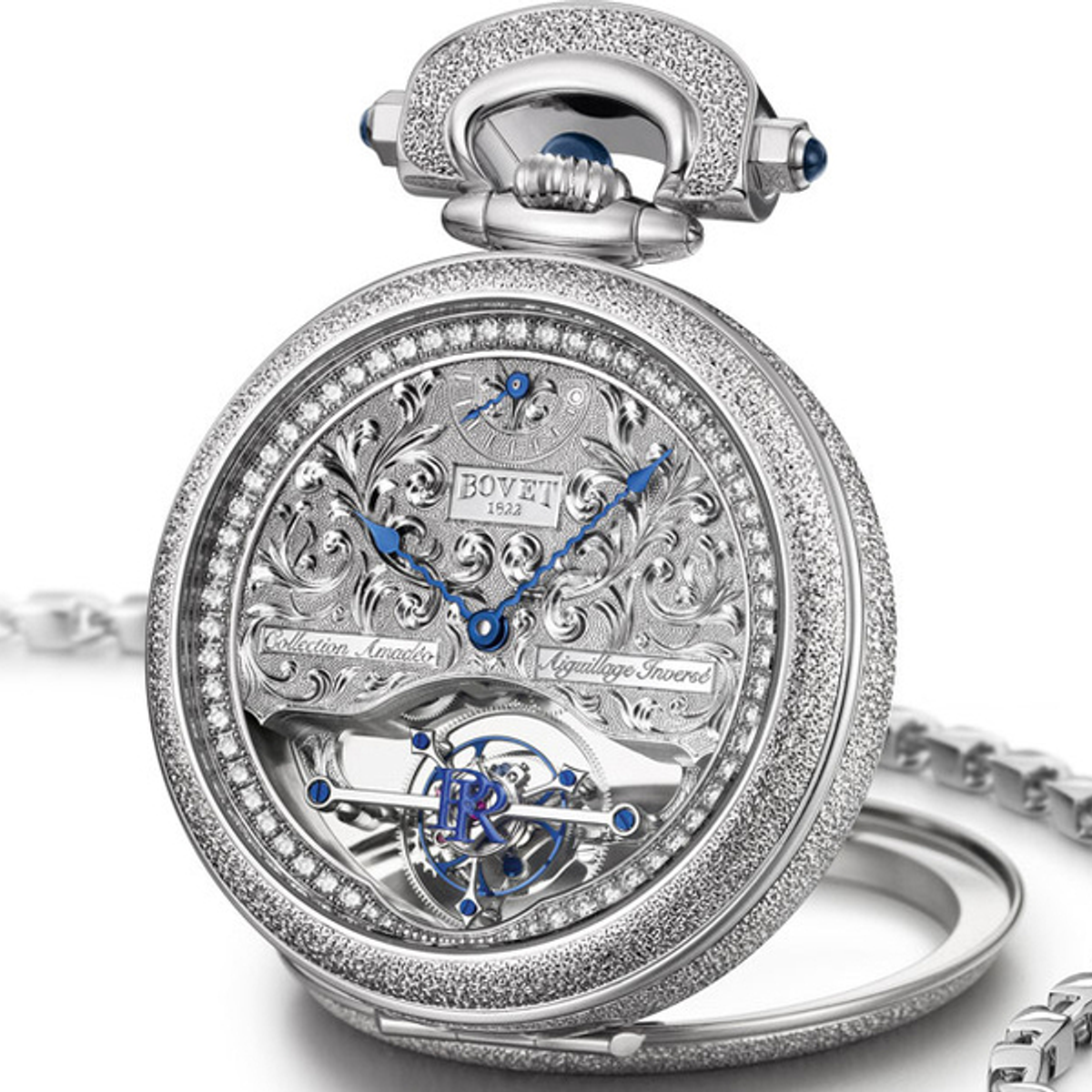 Montre Bovet Amadeo® Fleurier 0 - Tourbillon 7-jours, réglage manuel inversé © Bovet 1822