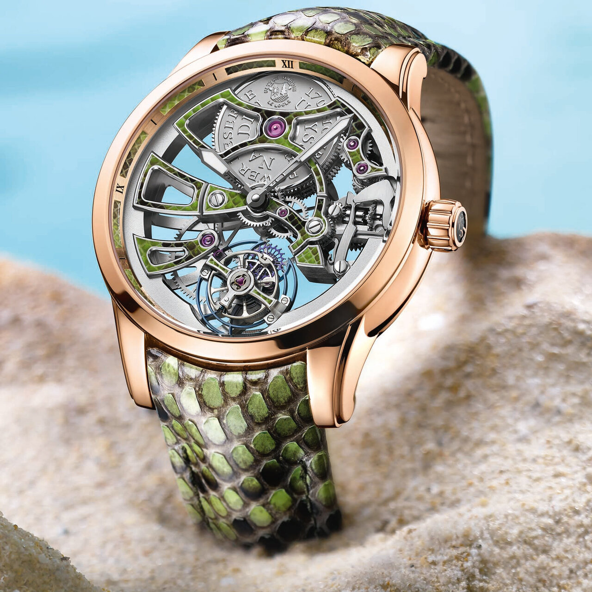 Royal Python Skeleton Tourbillon