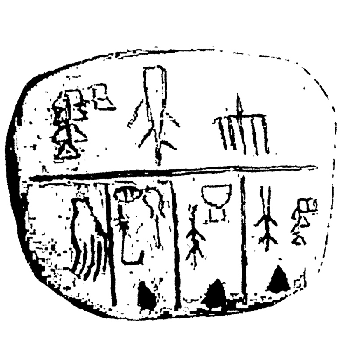 -3400, Development of writing in Mesopotamia