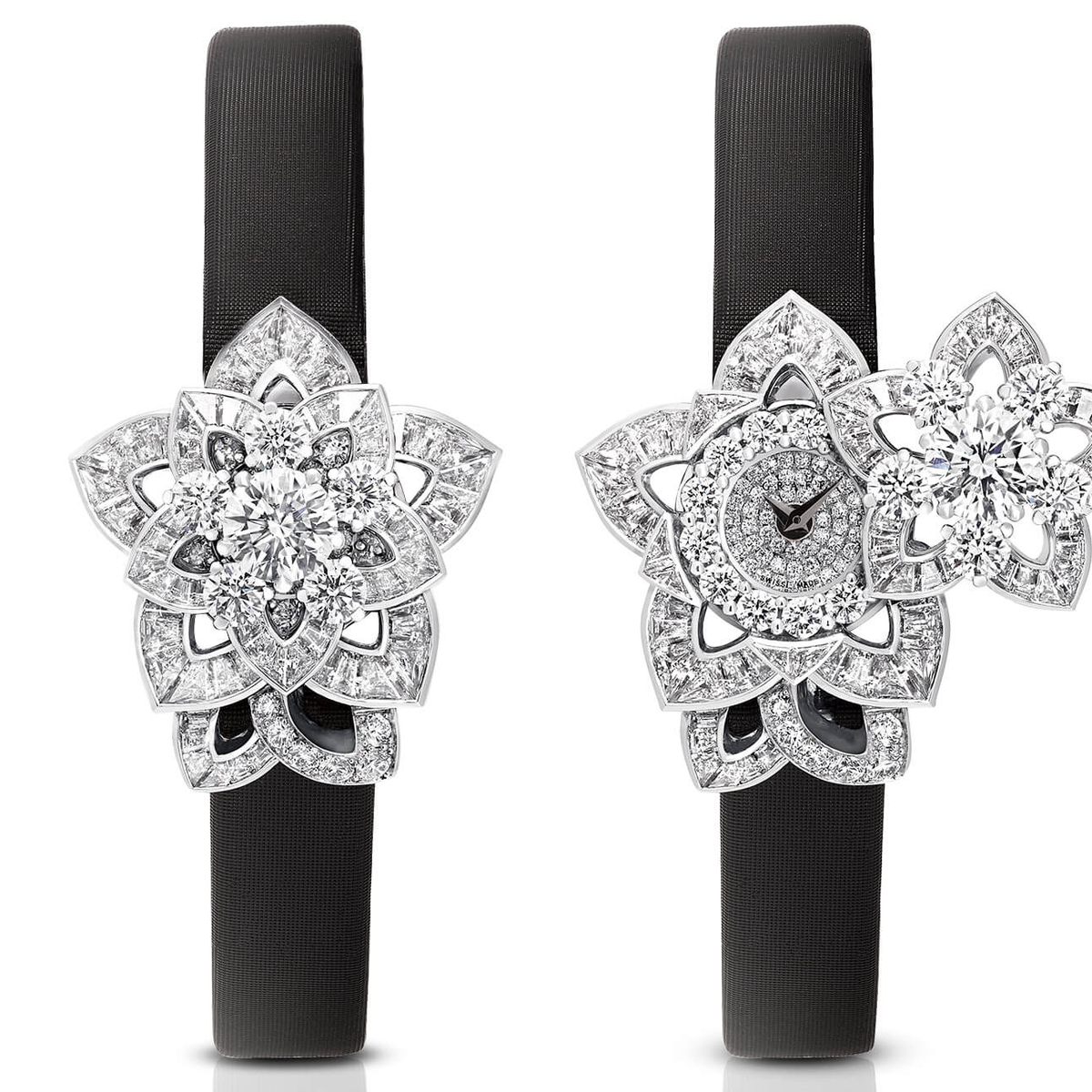 Montre secrète Graff Diamond Peony.