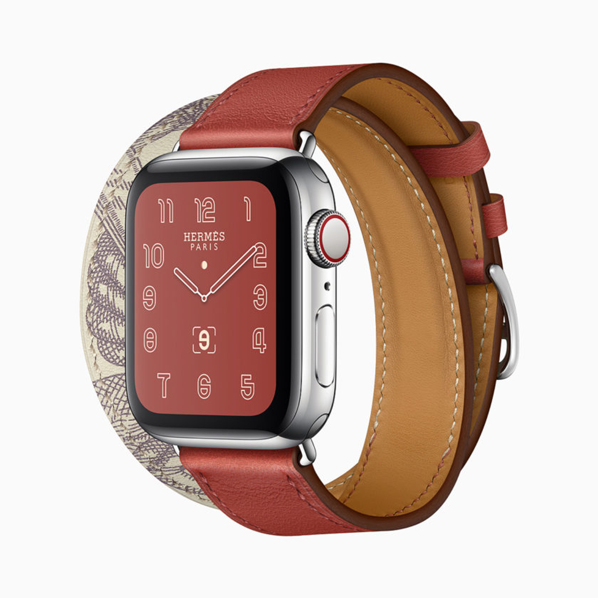 Apple Watch Séries 5 Hermès - Double Tour della Cavalleria