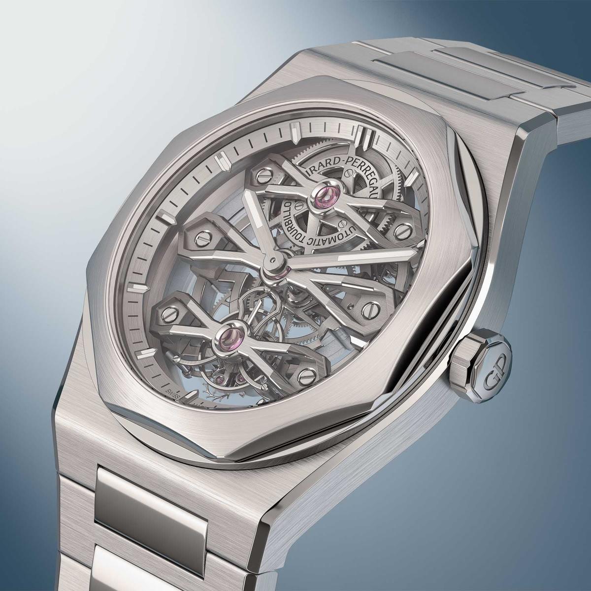 Girard-Perregaux Laureato Three Gold Bridges