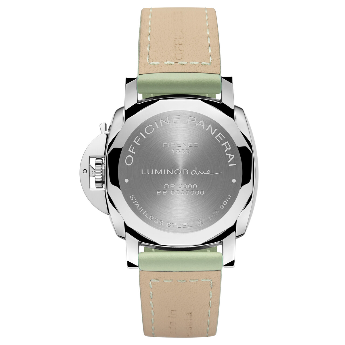 Luminor Due 3 Days Automatic Acciaio — 38 mm