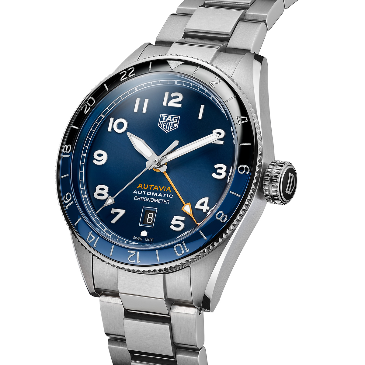 Autavia 60th Anniversary GMT 3 Hands