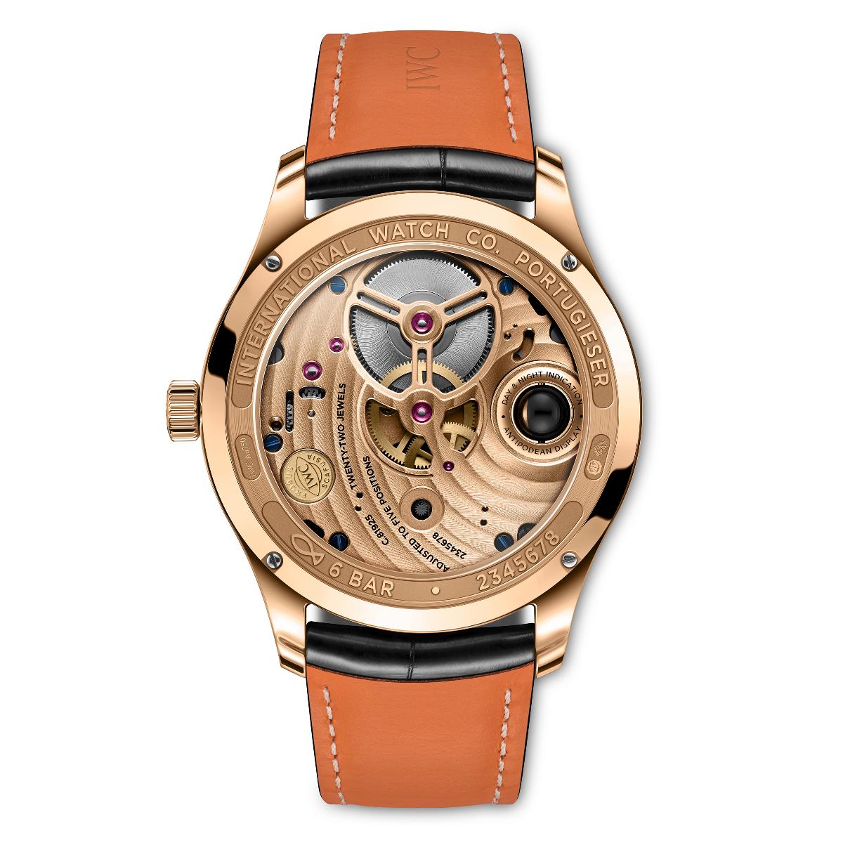 Novelties 2024_IWC Portugieser Hand-Wound Tourbillon Day & Night back