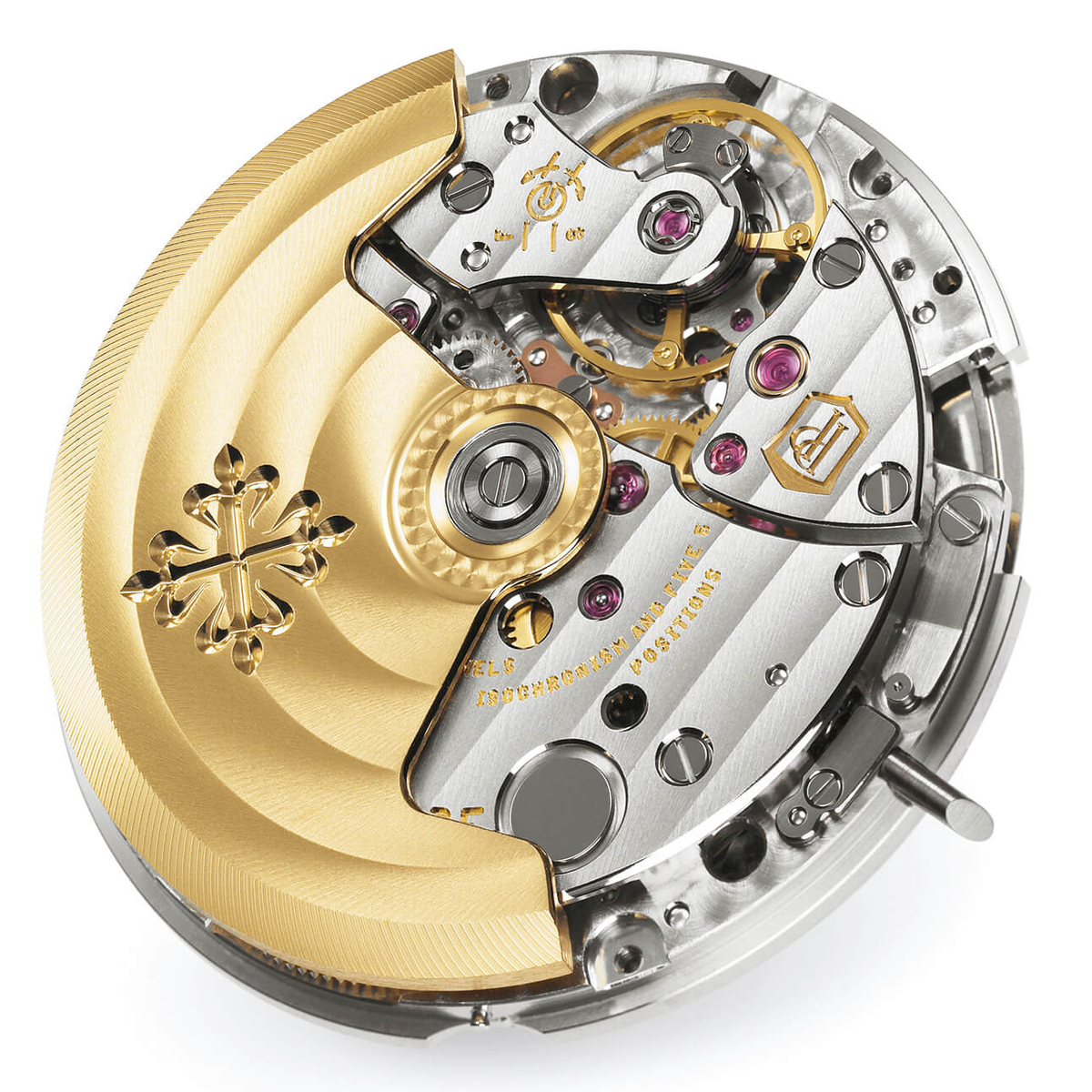 Patek Philippe caliber 324 SC from Calatrava Ref. 5227 with hairspring Spiromax in Silinvar