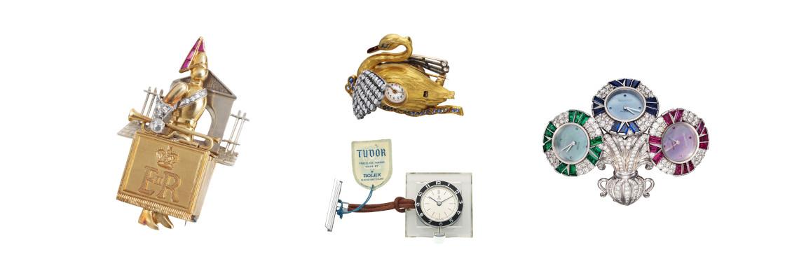 Brooch watches 7-9