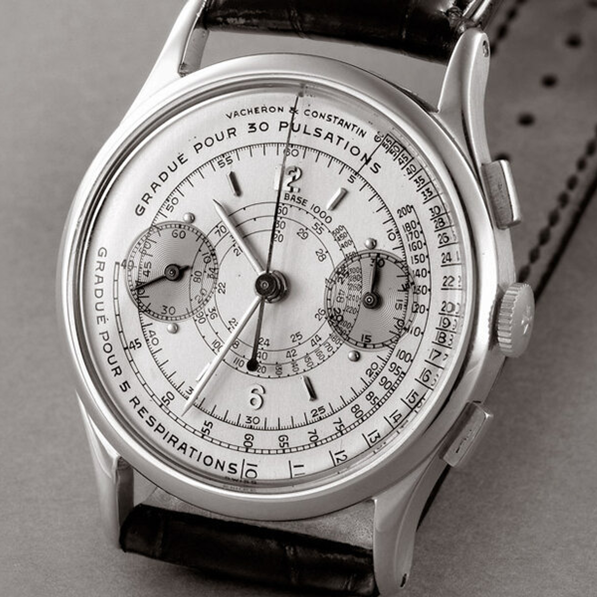 Wrist chronograph with asthmometer