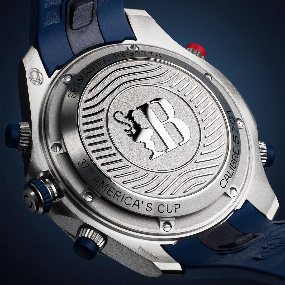 Novelties 2024_Omega Seamaster Regatta Titanium back