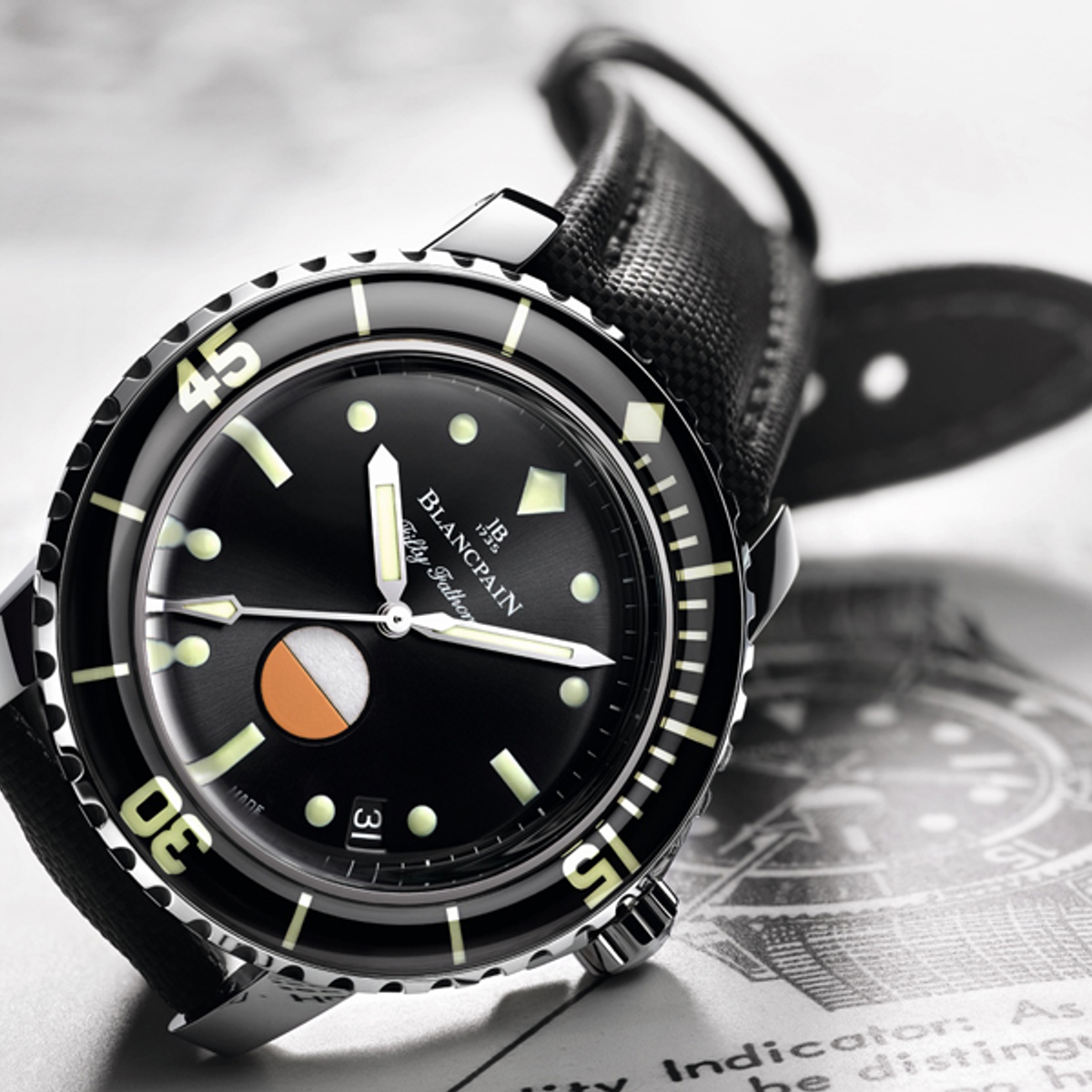 Tribute to Fifty Fathoms MIL-SPEC, 2017 ©Blancpain