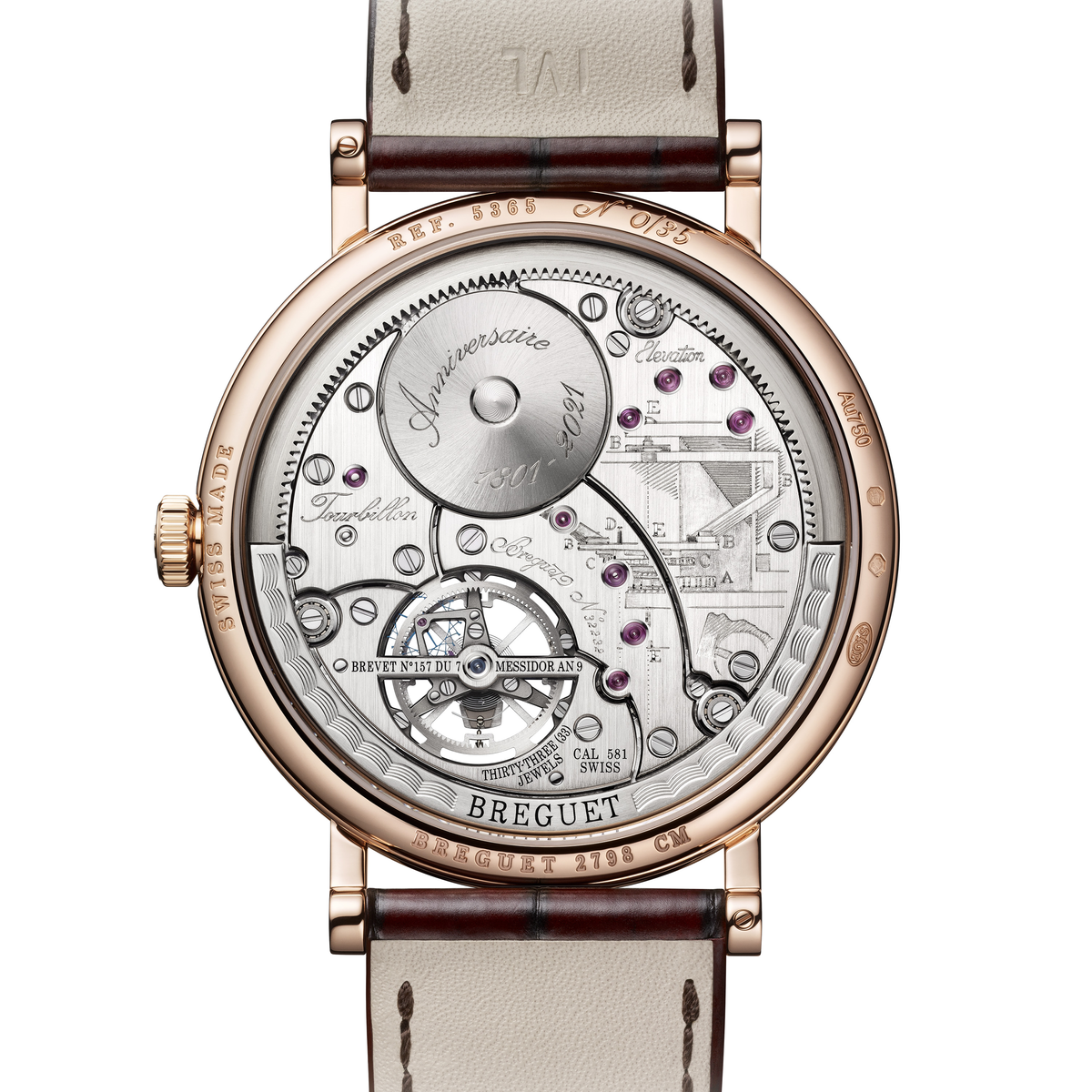 Classique Tourbillon Extra-Plat Anniversaire 5365