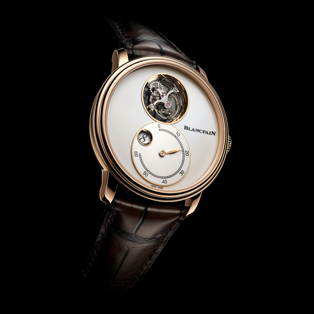 Villeret Tourbillon Volant Heure Sautante Minute Rétrograde