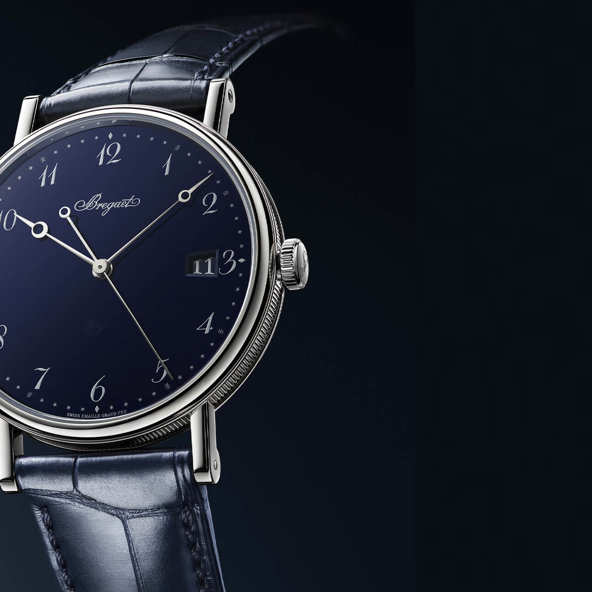 Breguet Classique 5177 Émail Bleu Grand Feu