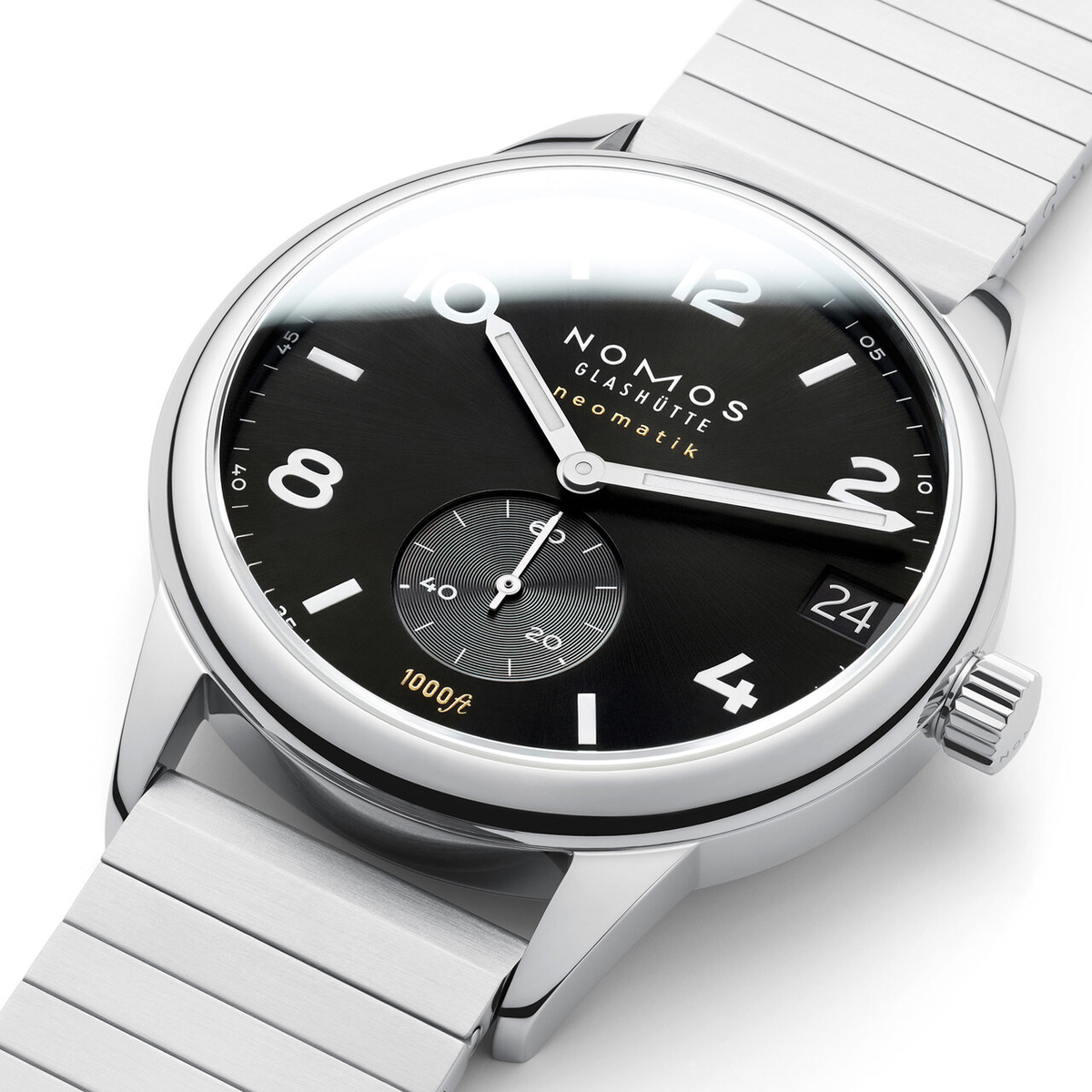 Club Sport neomatik 42 date black