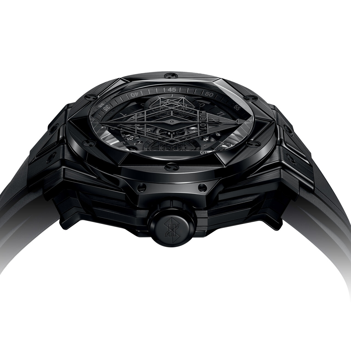 Big Bang Unico Sang Bleu II All Black