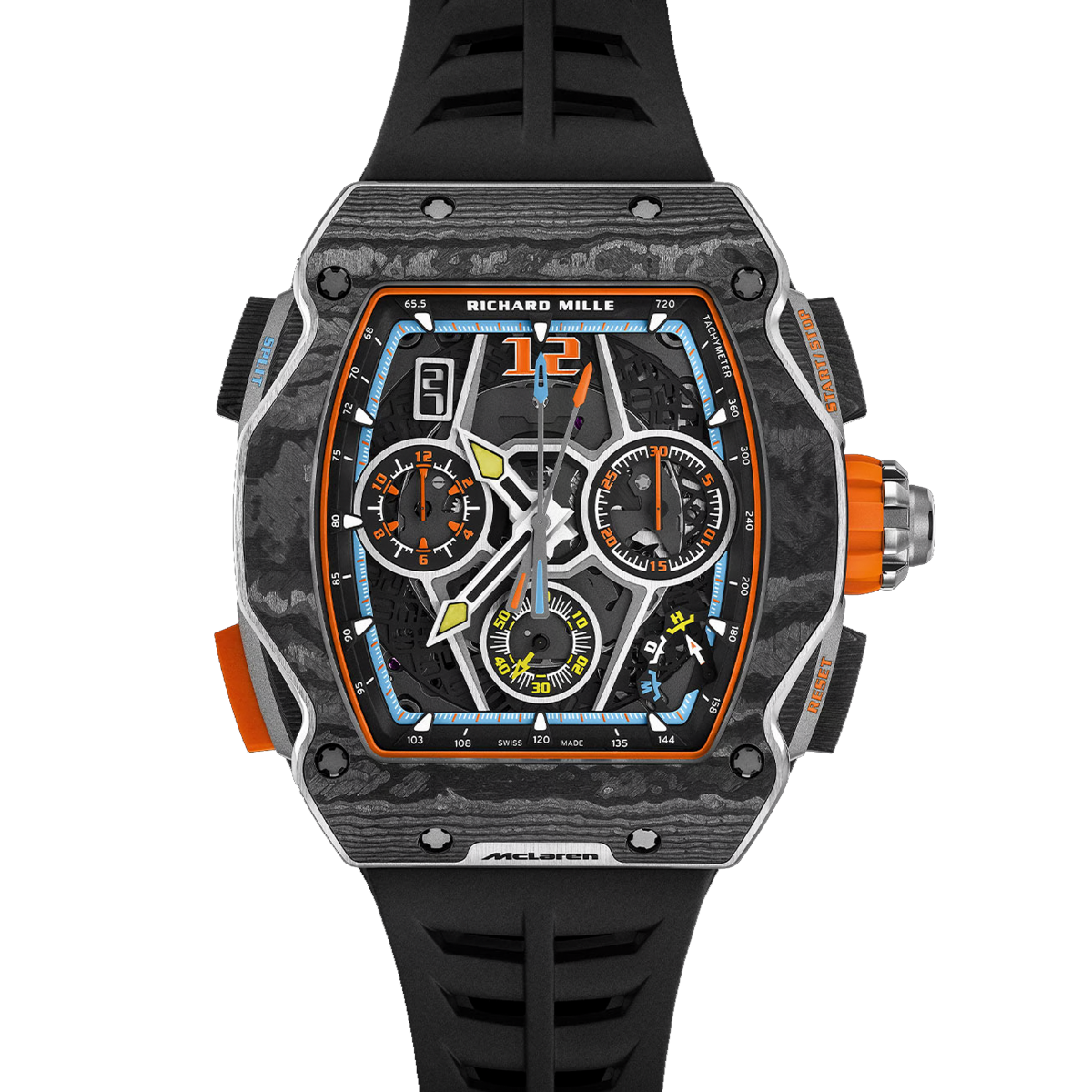 RM 65-01 Automatic Winding Split-seconds Chronograph McLaren W1