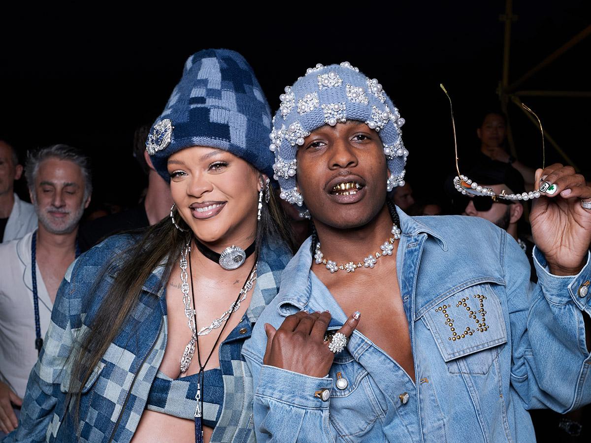 Rihanna à Paris au défilé Pharrell Williams