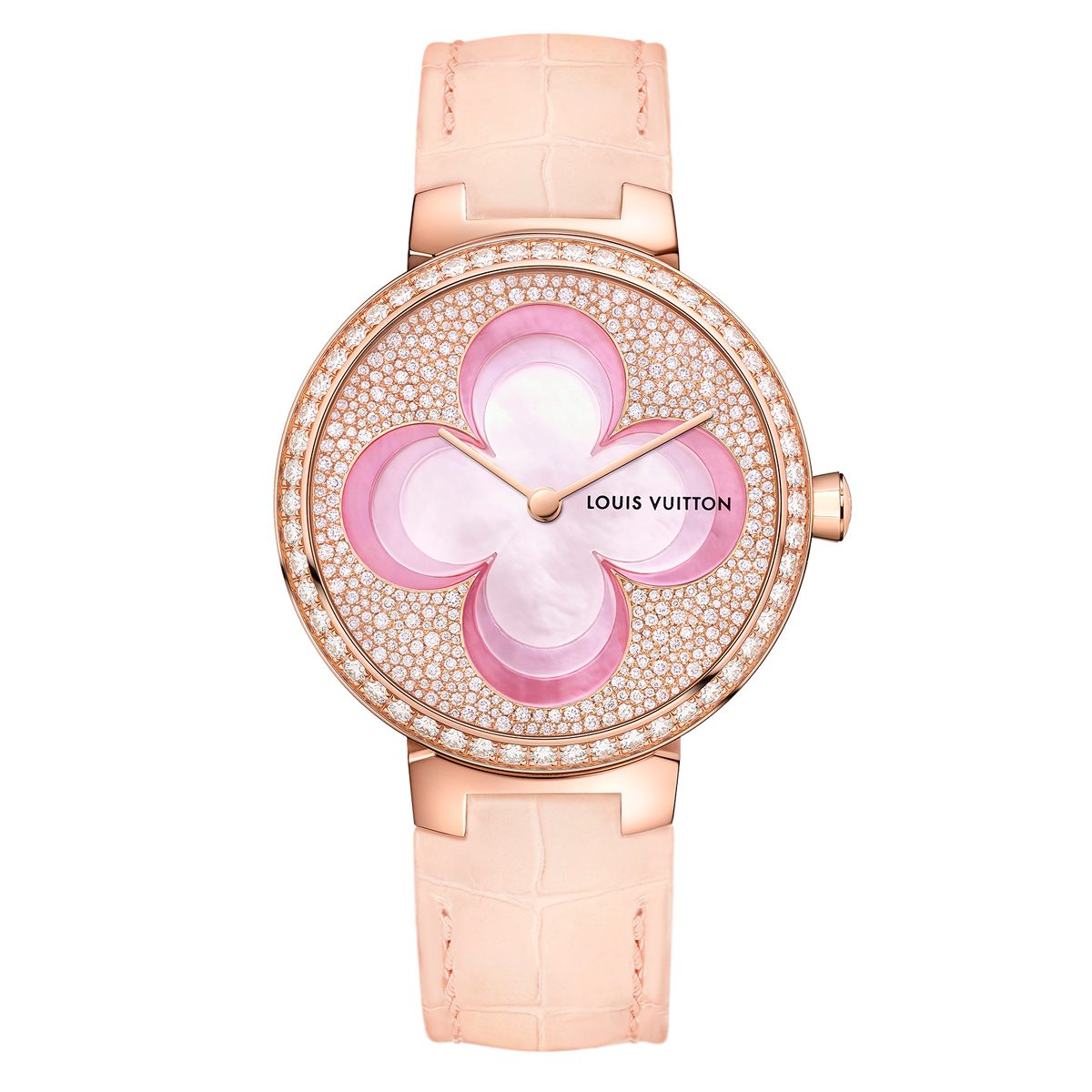 Montre Tambour Monogram Blossom 35 mm Automatique