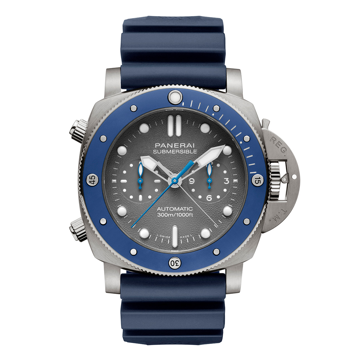 Submersible Chrono « Guillaume Néry » Edition 47 mm en titane (PAM00982) © Panerai