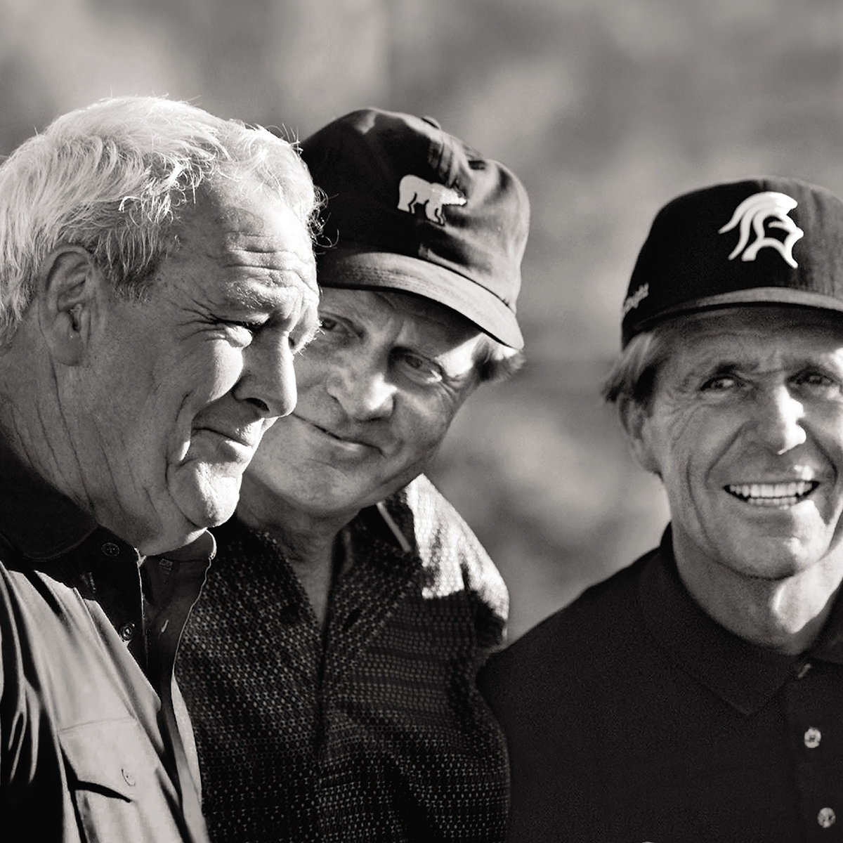 Gary Player, Arnold Palmer et Jack Nicklaus